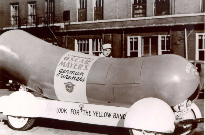 the Oscar Mayer Wienermobile